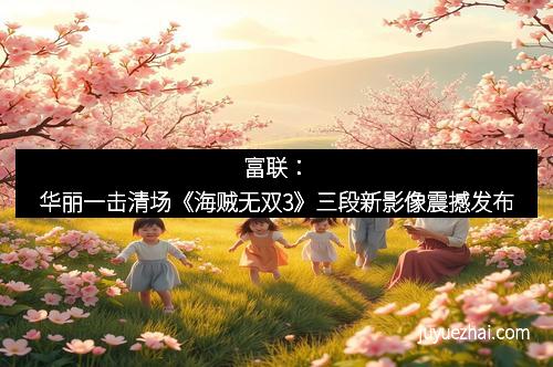 富联:华丽一击清场《海贼无双3》三段新影像震撼发布